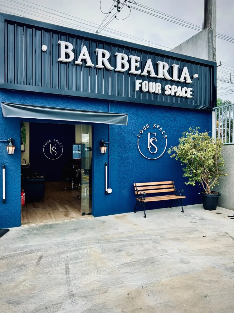Ambiente da Barbearia Four Space