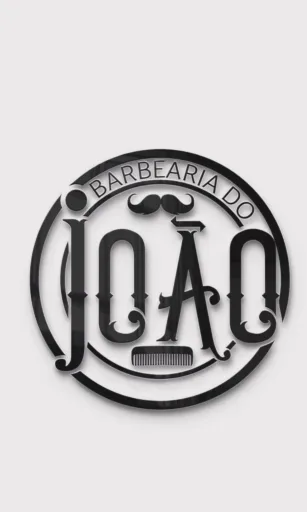 Logo de Barbearia do João 