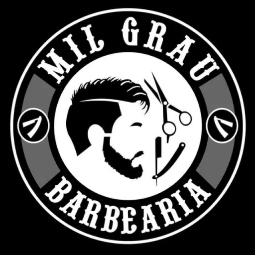 Logo de MIL GRAU BARBEARIA 