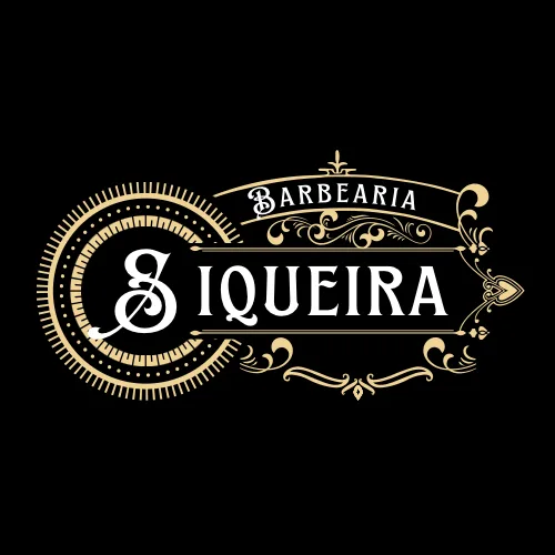 Logo de Siqueira barbearia 